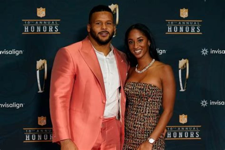 
Aaron Donald Wife Erica Donald Is A Marketing Manager 