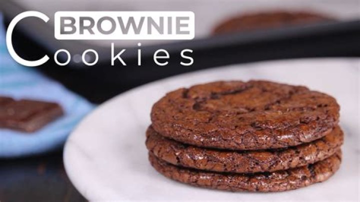 Brownie Cookies - Celebrating Sweets