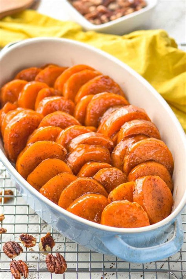Candied Sweet Potatoes - Celebrating Sweets