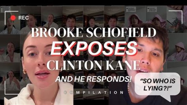 Clinton Kane and Brooke Schofield Drama Unraveled