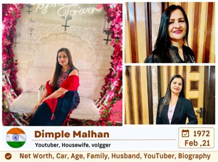 Dimple Malhan Height, Weight, Net Worth, Age, Birthday, Wikipedia, Who, Instagram, Biography