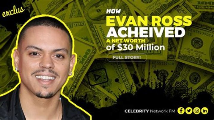 Evan Ross Net Worth, Income, Salary, Earnings, Biography