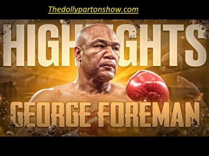 George Foreman Net Worth