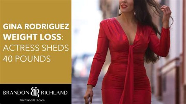 
Gina Rodriguez Weight Loss, How Did Gina Rodriguez Lose Weight? 