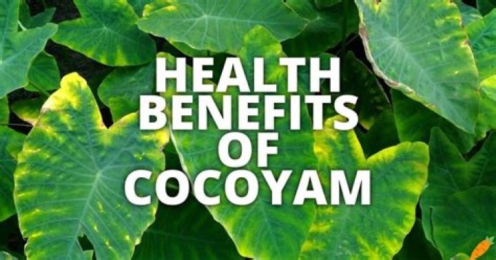 Health benefits of Cocoyam