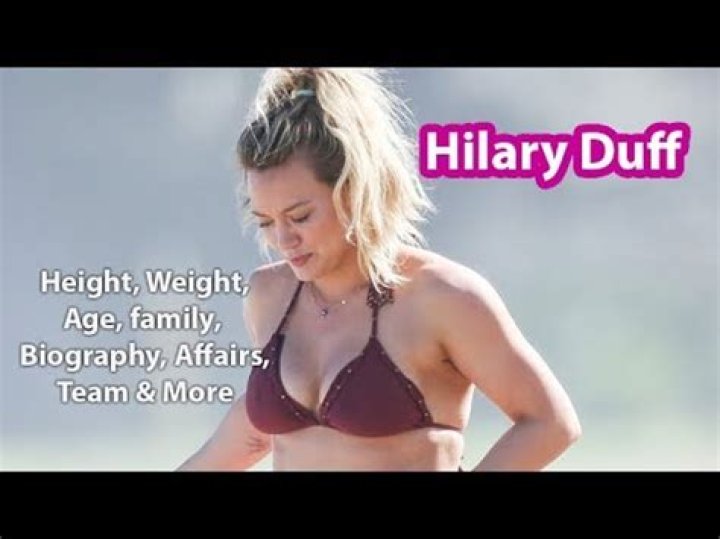 Hilary Duff Height, Weight, Measurements, Bra Size, Shoe Size