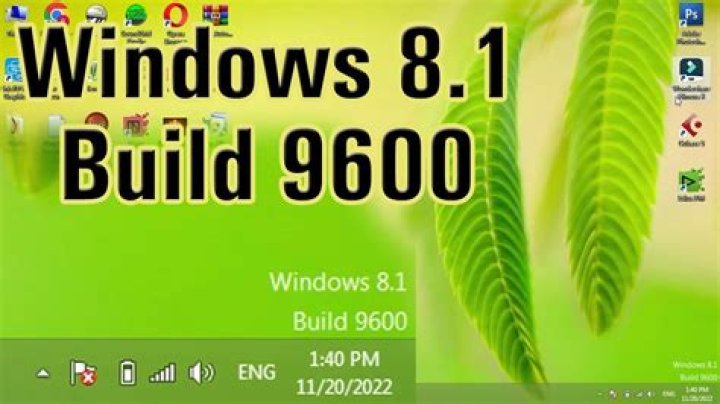 How do i remove the windows 8 1 build 9600 watermark
