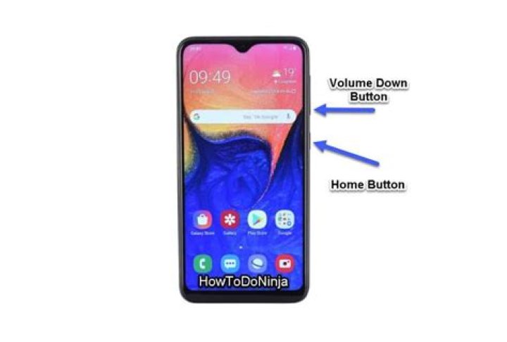 How to screenshot on samsung a10e