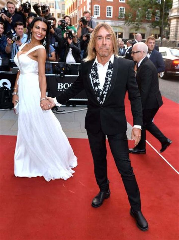 
Iggy Pop is Married to Wife: Nina Alu. Kids: Eric Benson 