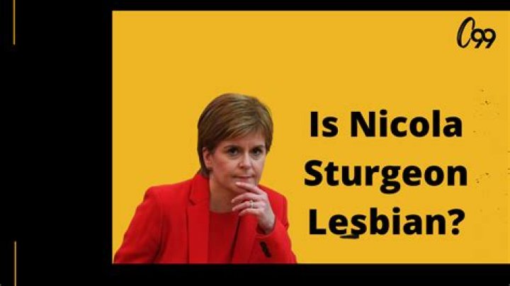 
Is Nicola Sturgeon Lesbian? Know More About Her Life! 