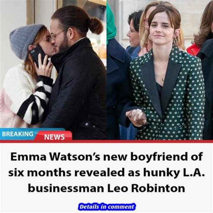 Leo Robinton Biography , Age, Instagram: Emma Watson Boyfriend Net Worth, Business