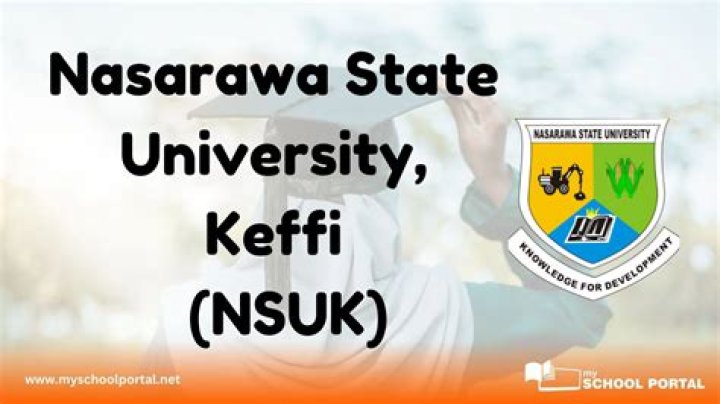 List Of Courses Offered by NSUK (Nasarawa State University Keffi)