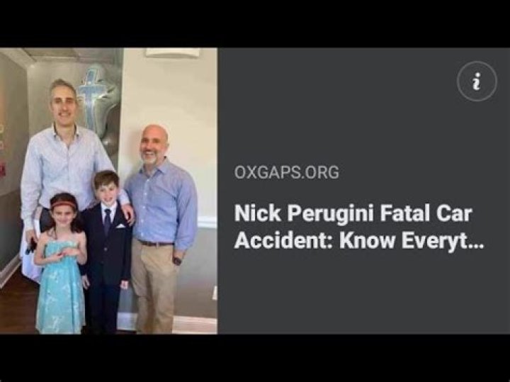 Nick Perugini Car Accident: Obituary, Cause Of Death, Funeral
