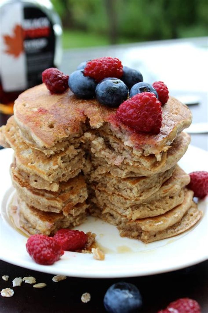 Oatmeal Pancakes - Celebrating Sweets