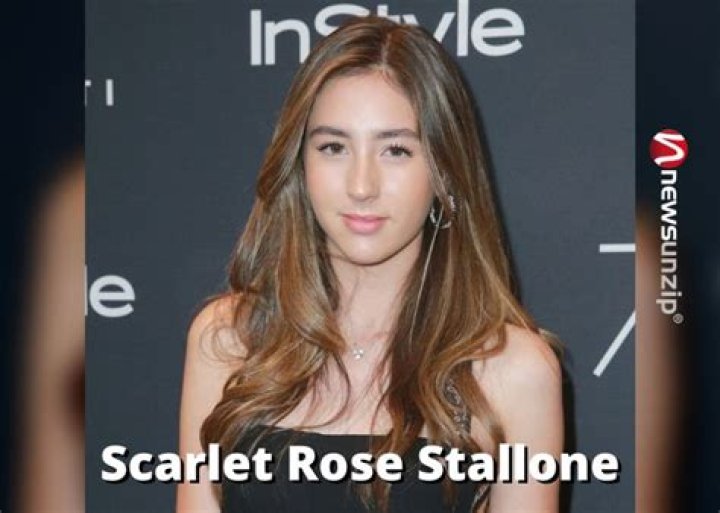 Scarlet Rose Stallone Height, Weight, Net Worth, Age, Birthday, Wikipedia, Who, Instagram, Biography