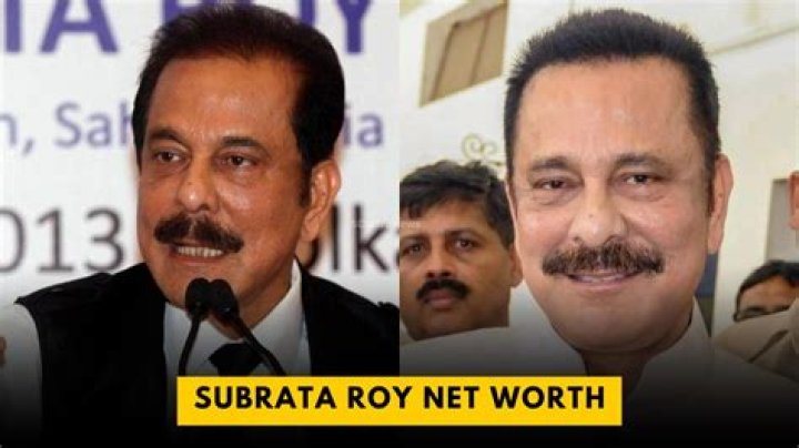 Subrata Roy Net Worth