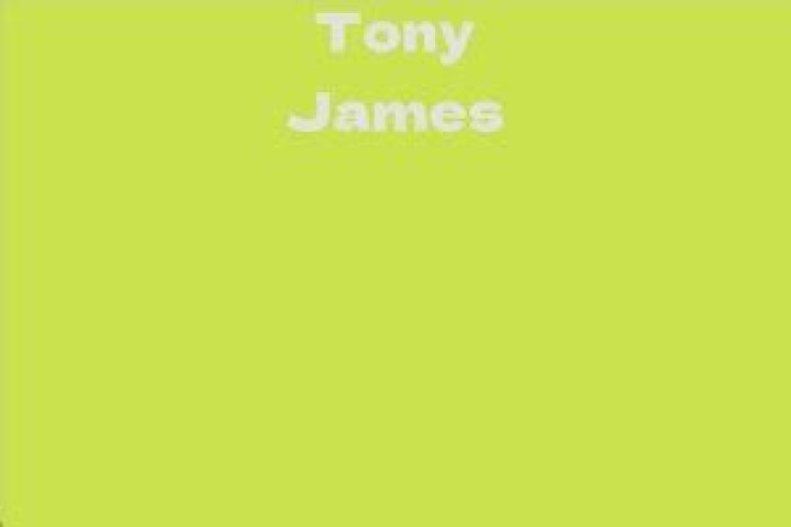 Tony James Net Worth