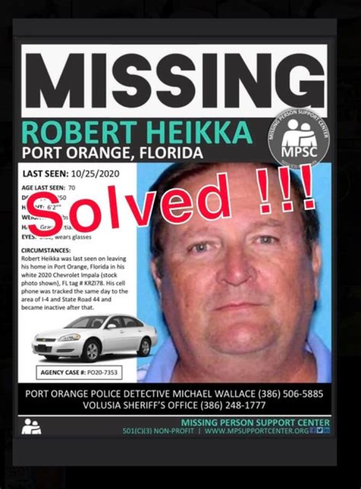 What happened to missing teacher Robert Heikka? Port Orange man’s car found in canal with body inside