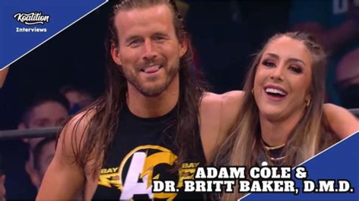 Who is Adam Cole in a relationship with? Is Adam Cole and Britt Baker a couple? How long have Adam Cole and Britt Baker dated?