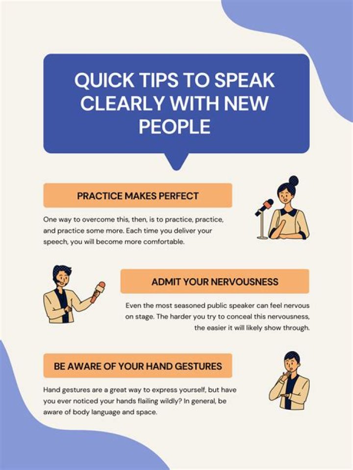 Why is it important to speak clearly and directly to your guests
