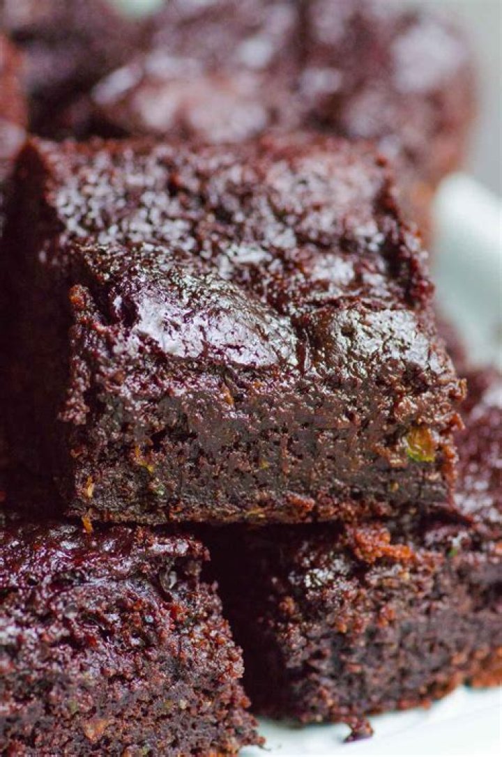 Zucchini Brownies - Celebrating Sweets